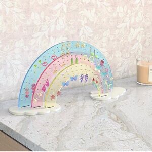 Colorful Rainbow Jewelry Holder